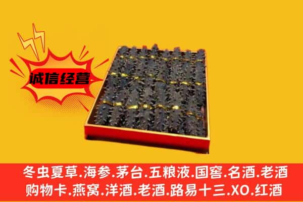 资阳市回收海参